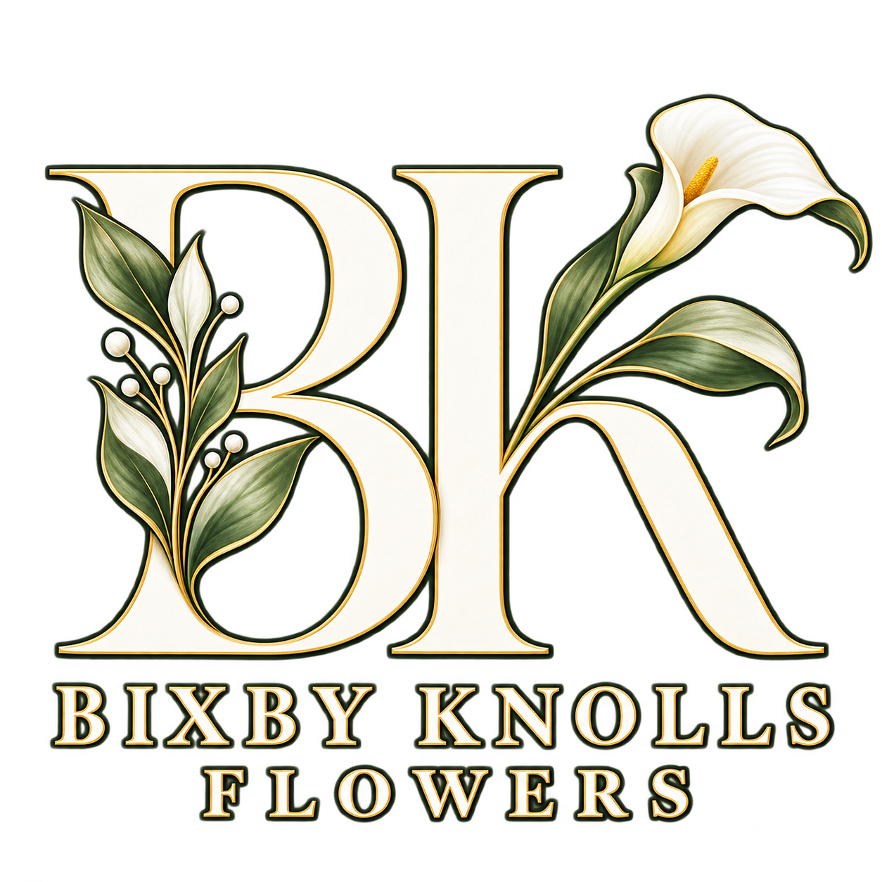 Bixby Knolls Flowers logo