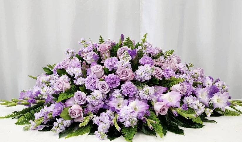 Loving Recollection Casket Spray